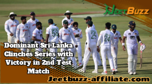 Read more about the article Dominant Sri Lanka Clinches Series with Victory in 2nd Test Match
