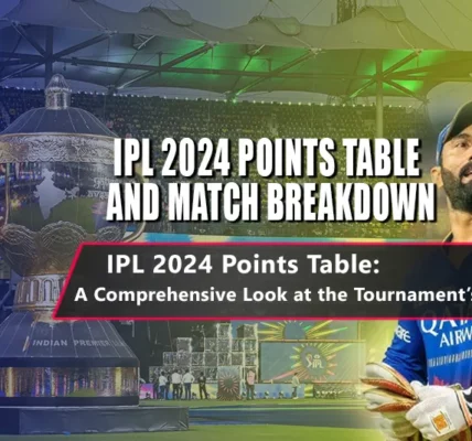 IPL 2024 Points Table: A Comprehensive Look at the Tournament’s Journey