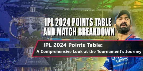 IPL 2024 Points Table: A Comprehensive Look at the Tournament’s Journey