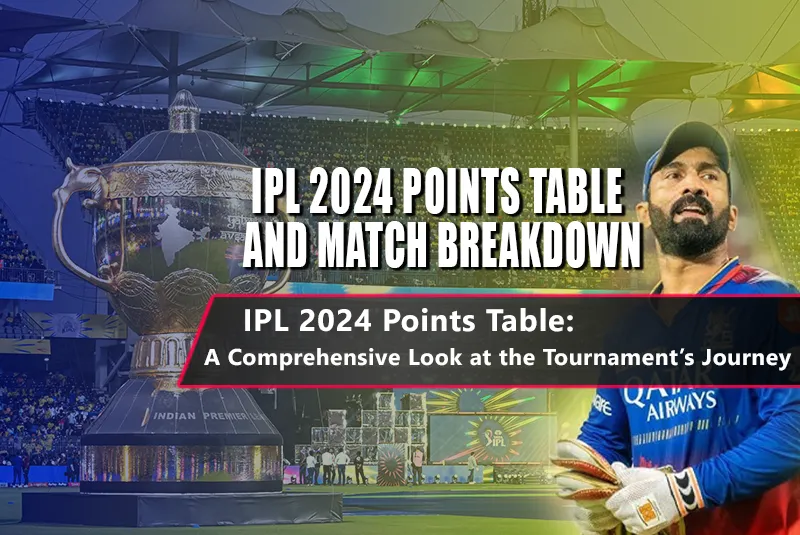 IPL 2024 Points Table: A Comprehensive Look at the Tournament’s Journey